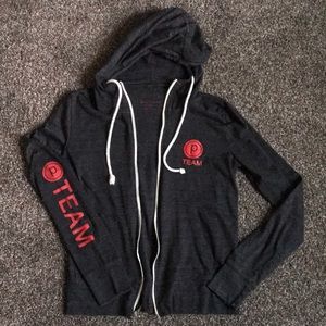 Pure barre team zip up